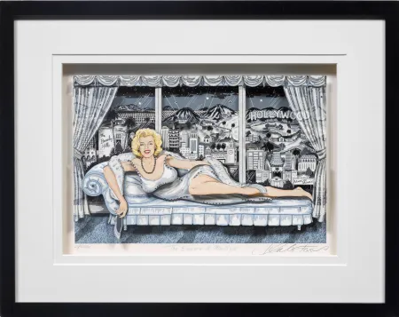 Serigrafía Fazzino - The Essence of Marilyn