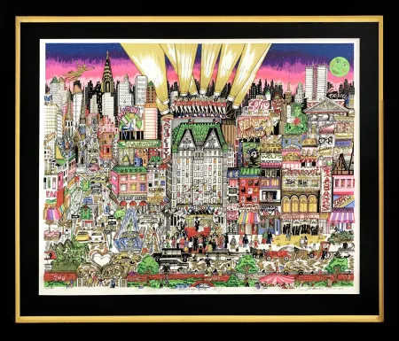 Serigrafía Fazzino - WEDDING NITE, NEW YORK