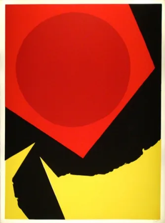 Serigrafía Feito - Círculo IX