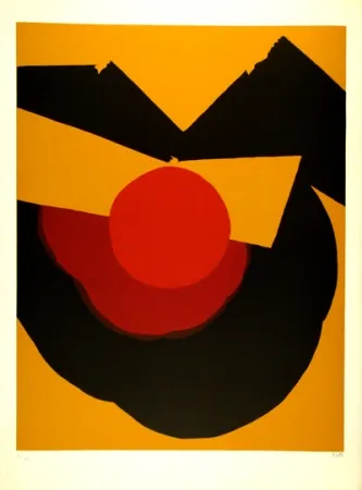 Serigrafía Feito - Círculo X