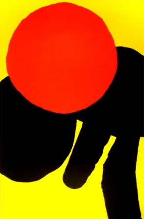 Serigrafía Feito - Círculo XI