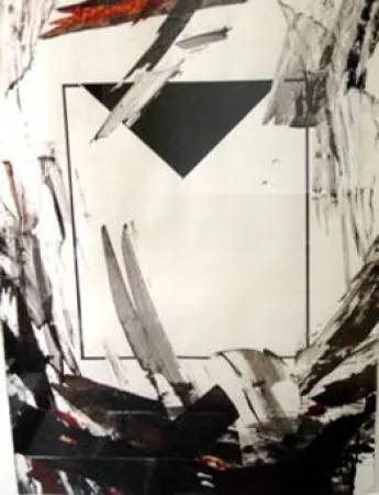 Litografía Feito - S/T