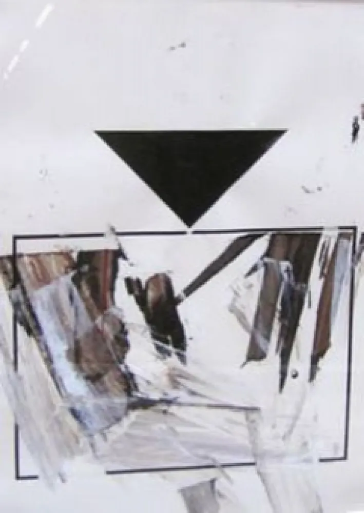 Litografía Feito - S/T