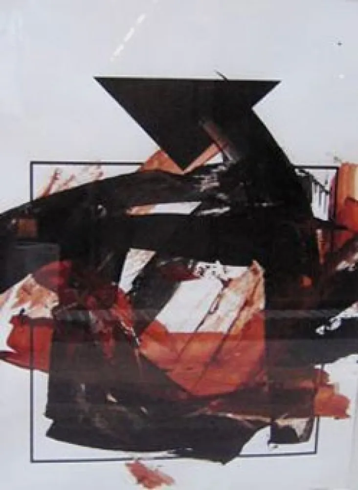 Litografía Feito - S/T