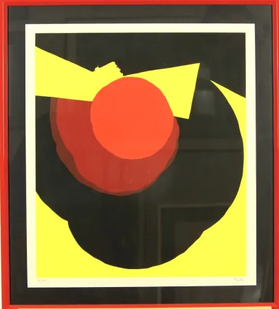 Litografía Feito - Untitled 