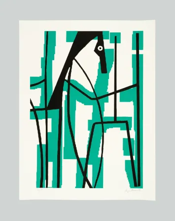 Serigrafía Fermariello - Senza titolo