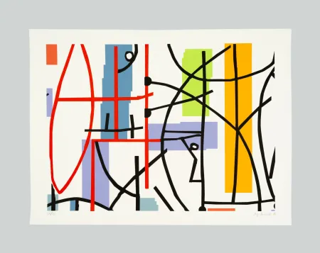 Serigrafía Fermariello - Senza titolo