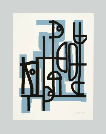 Serigrafía Fermariello - Senza titolo