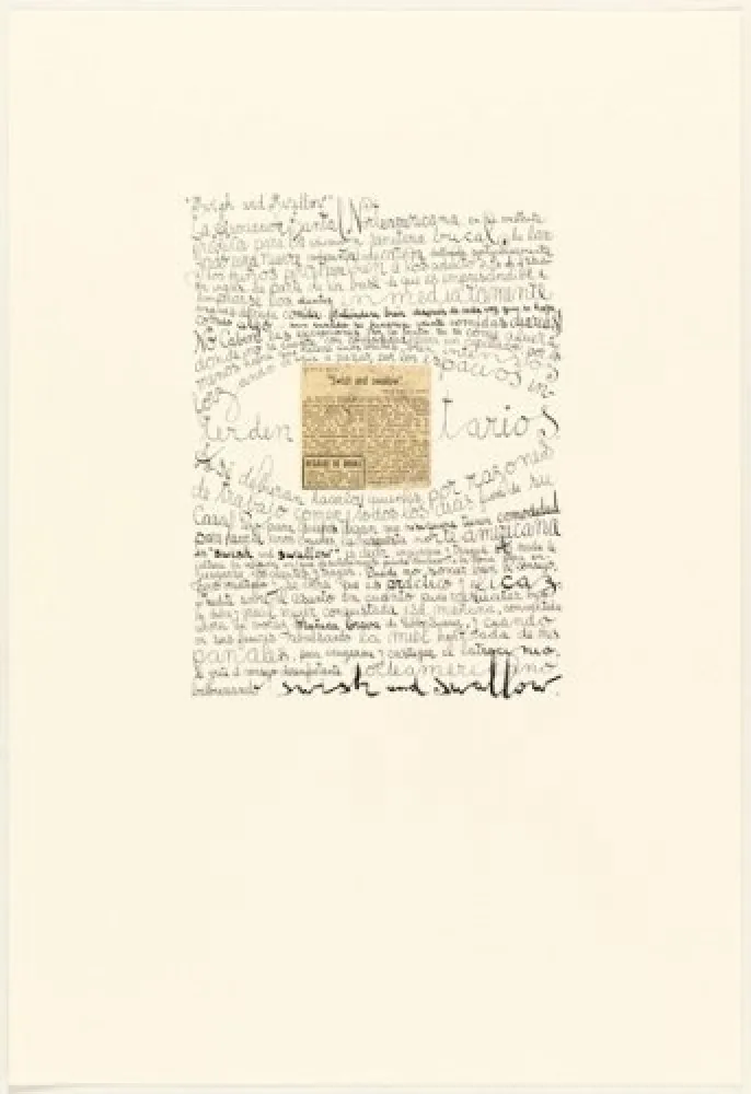 Litografía Ferrari - Swish and Swallow