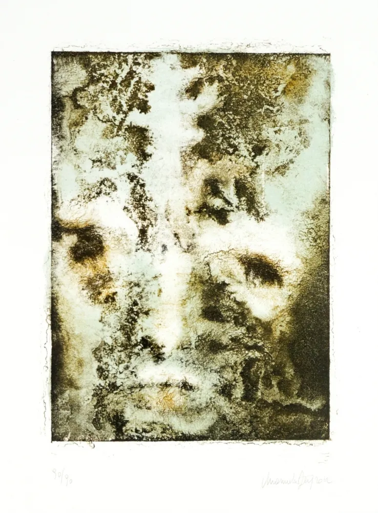 Litografía Ferré - De précipices en belvédères 1