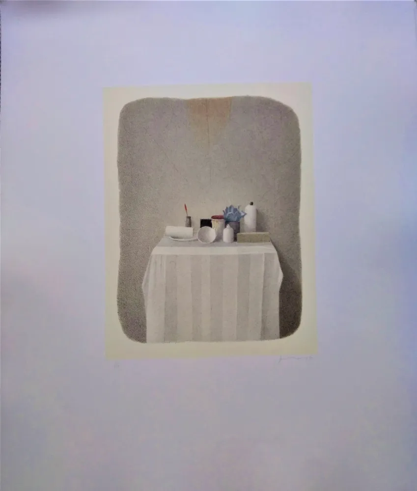 Litografía Ferroni - Altarino laico