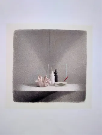 Litografía Ferroni - Cono d'ombra