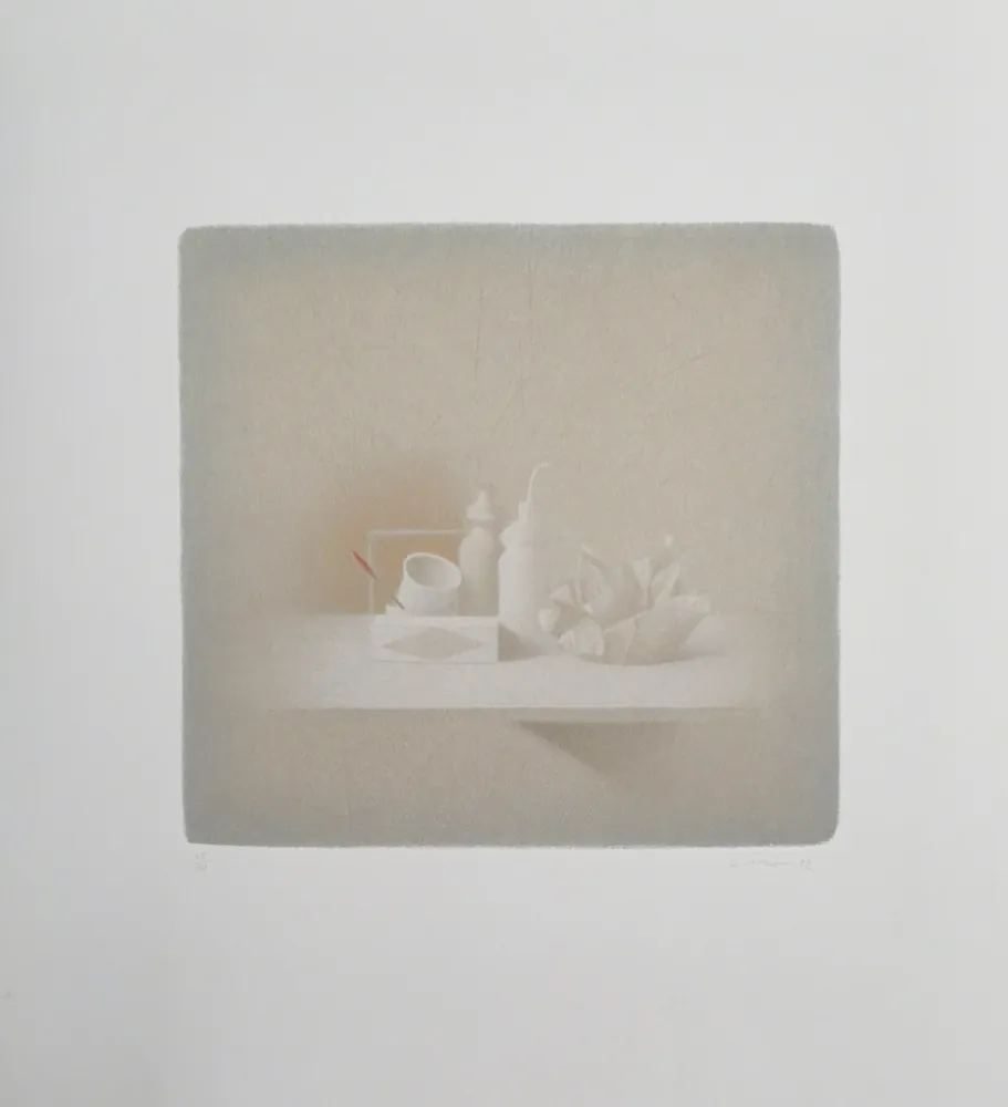 Litografía Ferroni - Grande natura morta