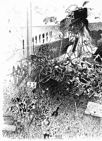 Aguafuerte Ferroni - Il fuggiasco