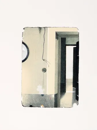 Litografía Ferroni - Le stanze abbandonate