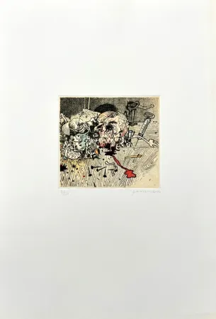 Aguafuerte Ferroni - Olocausto