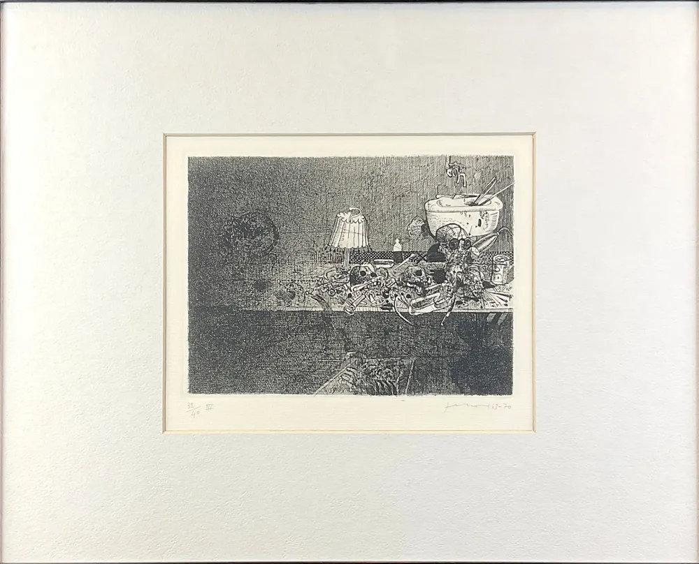 Aguafuerte Ferroni - Olocausto