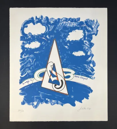 Litografía Festa  - Homage to Veuve Clicquot