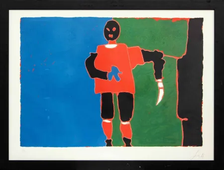 Litografía Festa  - SENZA TITOLO