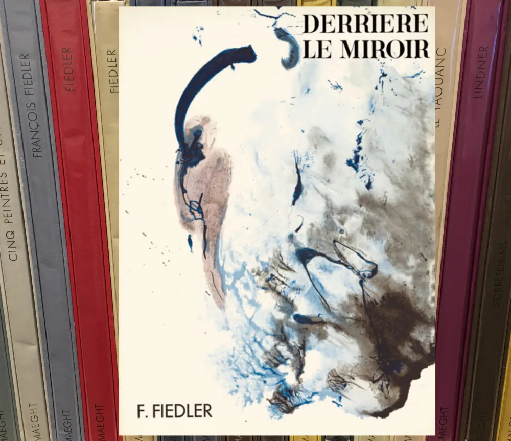 Libro Ilustrado Fiedler - FIEDLER. DERRIÈRE LE MIROIR N°129. Octobre 1961. TIRAGE DE LUXE SIGNÉ.
