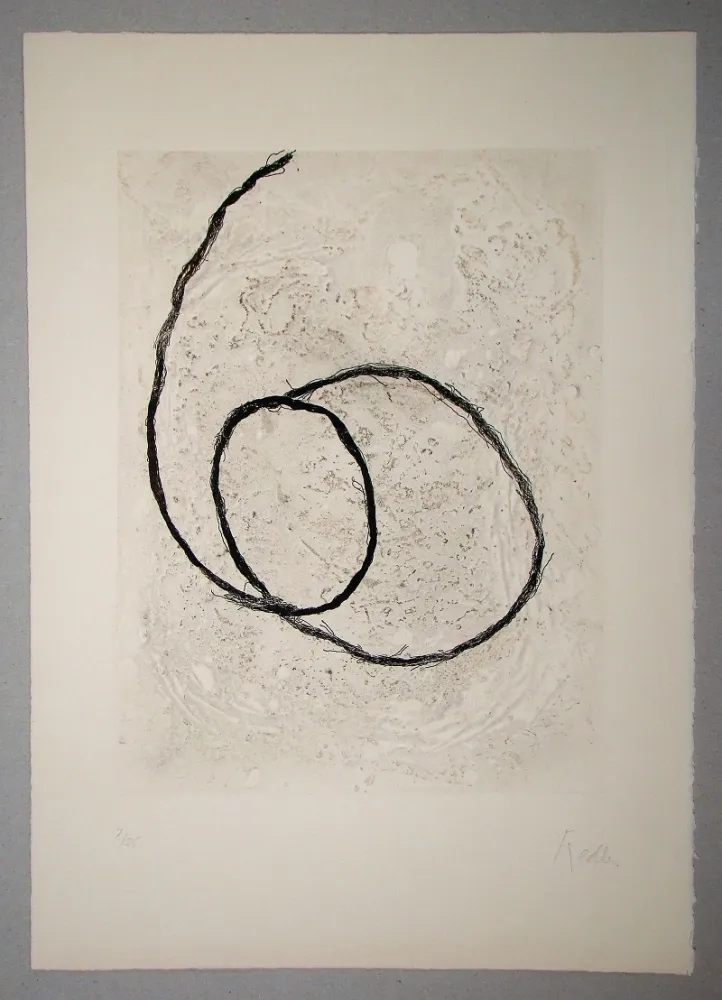 Aguafuerte Y Aguatinta Fiedler - Neige