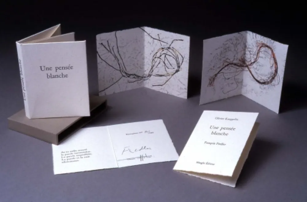 Aguafuerte Fiedler - Une pensée blanche