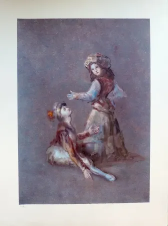 Litografía Fini - Barucco