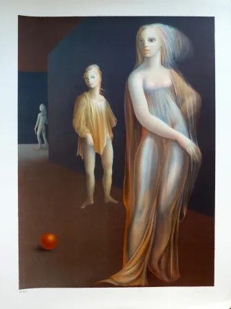 Litografía Fini - Carrefour d’Hécate