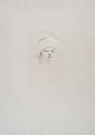 Aguafuerte Fini - Conte de la 672 ème Nuit - XIII