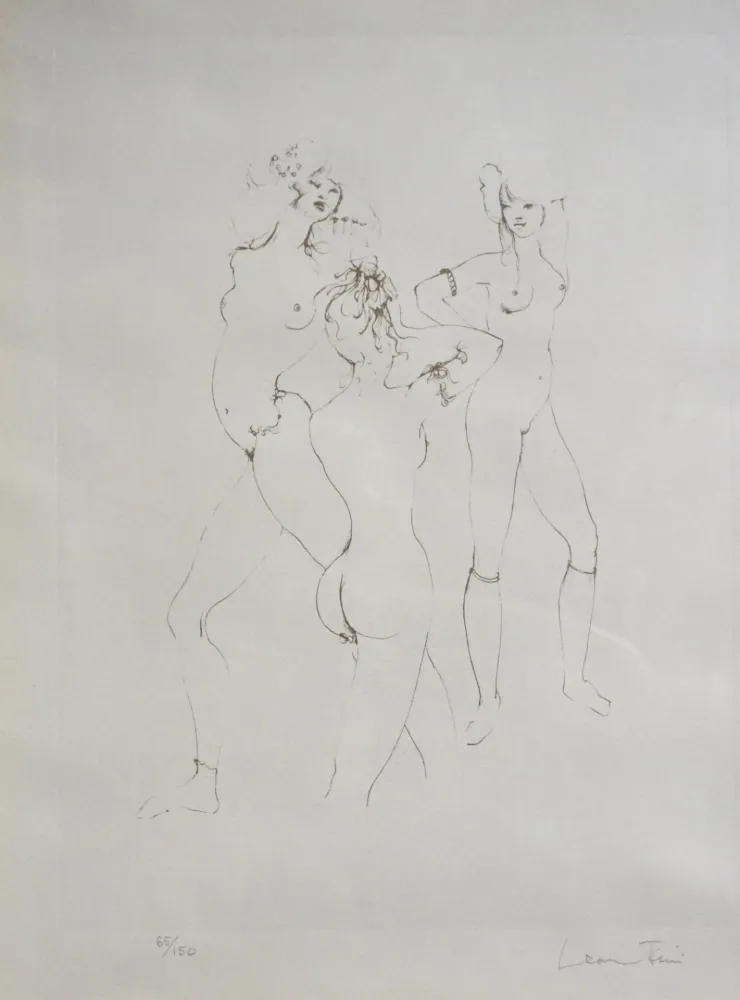 Grabado Fini - Erotica