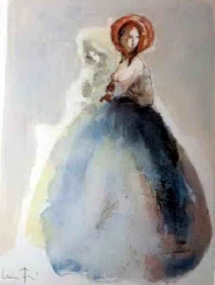 Litografía Fini - La fanfarlo