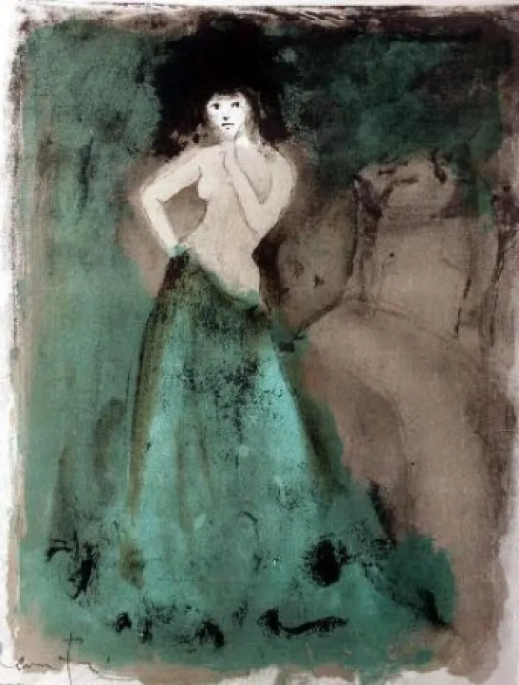 Litografía Fini - La fanfarlo