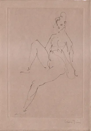 Libro Ilustrado Fini - L'épouse infidèle.  Poemes.  Deux eaux-fortes originales de Leonor Fini.