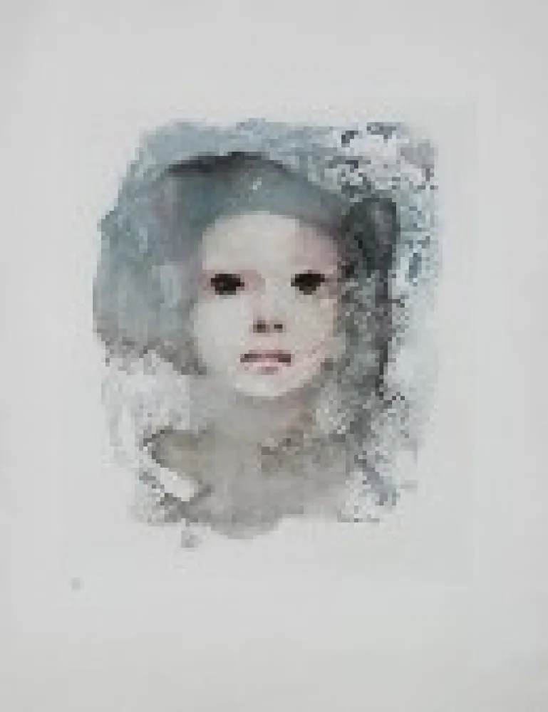 Litografía Fini - Portrait de Jeune Fille