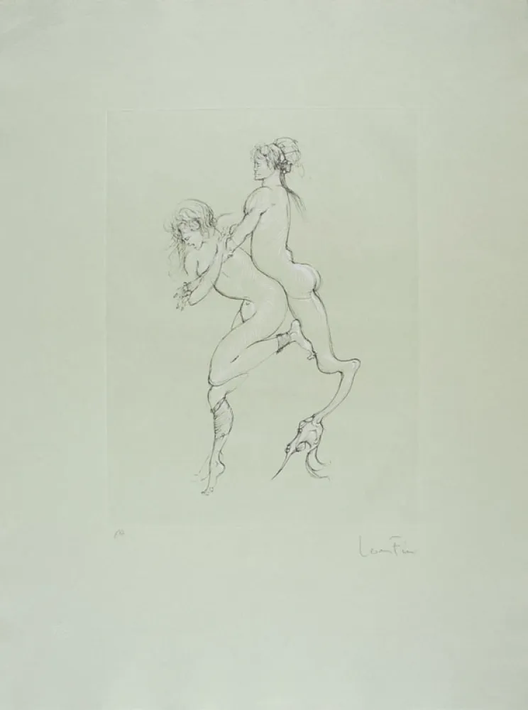 Aguafuerte Fini - Solomonie la Possédée II (Erotique)