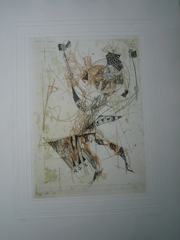 Aguafuerte Y Aguatinta Finsterer - Duo