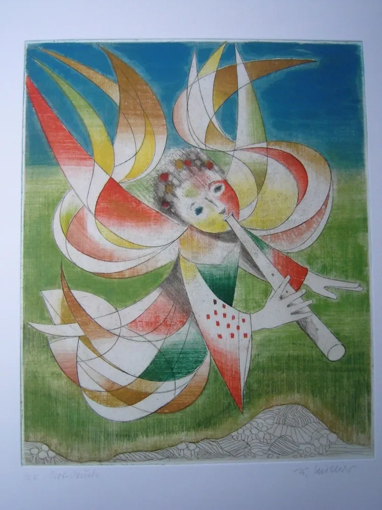 Aguafuerte Y Aguatinta Finsterer - PAX