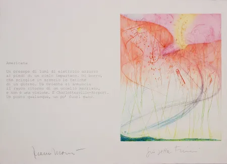 Aguatinta Fioroni - Americana