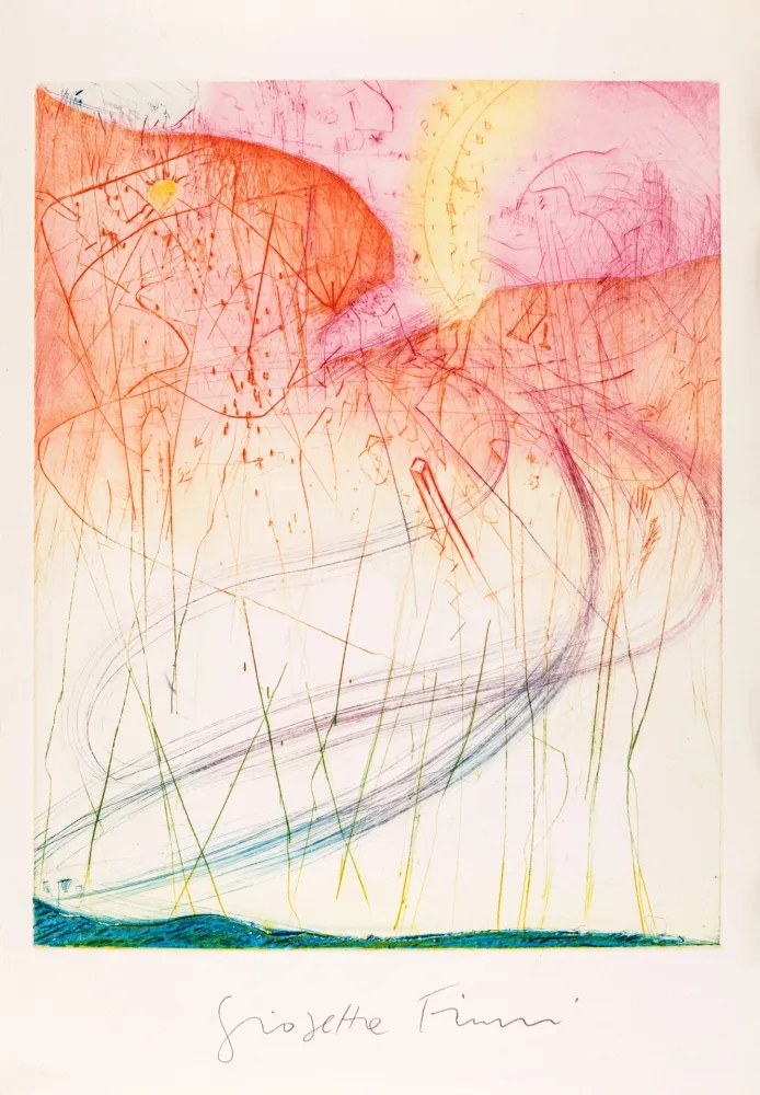 Aguafuerte Y Aguatinta Fioroni - Americana