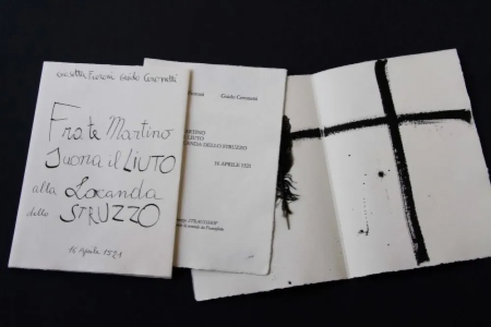 Libro Ilustrado Fioroni - Frate Martino suona il liuto alla locanda dello struzzo