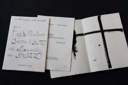 Libro Ilustrado Fioroni - Frate Martino suona il liuto alla locanda dello struzzo