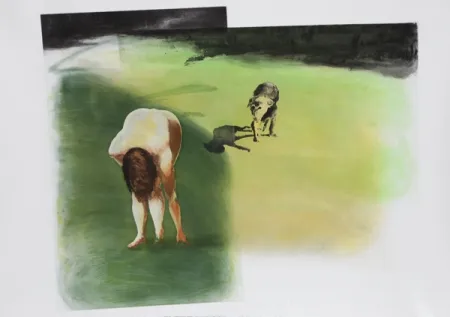 Aguafuerte Y Aguatinta Fischl - III from Beach Scenes Series