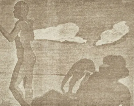Relieve Fischl - Untitled (Beach scene), from Art Pro-Choice II