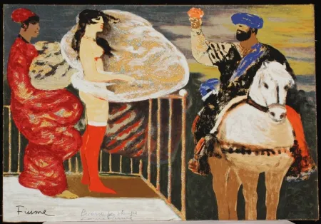 Serigrafía Fiume - OMAGGIO DEL SULTANO