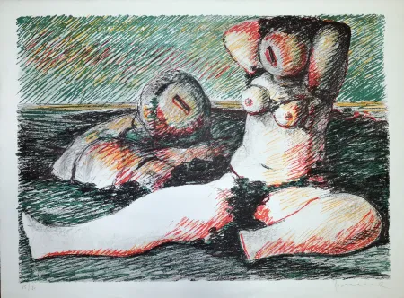 Litografía Fiume - Poesia d'amore