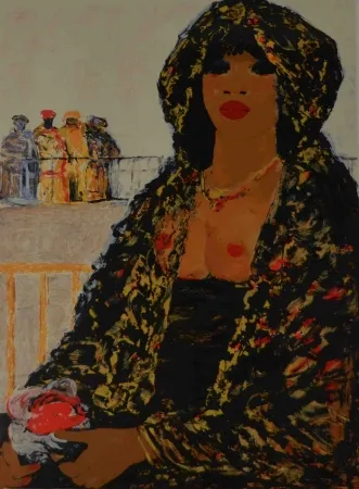 Serigrafía Fiume - Senza titolo