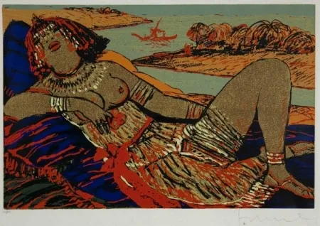 Serigrafía Fiume - Senza titolo