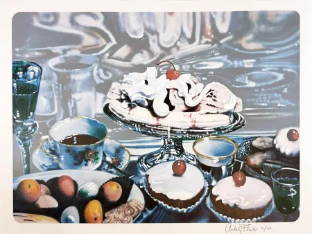 Serigrafía Flack - Banana Split Sundae from The Presidential Portfolio