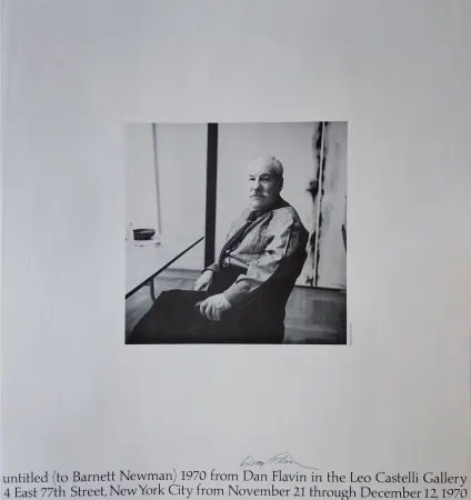 Litografía Flavin - 