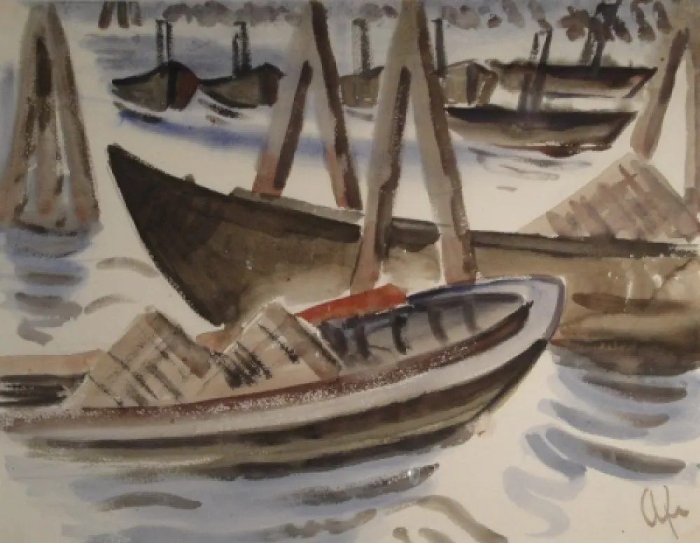 Sin Técnico Fleischmann - Fischerboote im Hafen